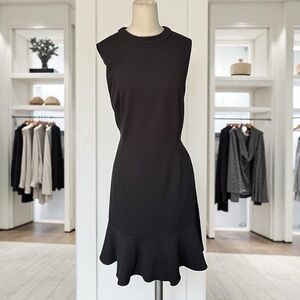 Saks Fifth Avenue Black Sleeveless Mini Dress